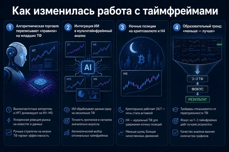 Как изменилась работа с таймфреймами
