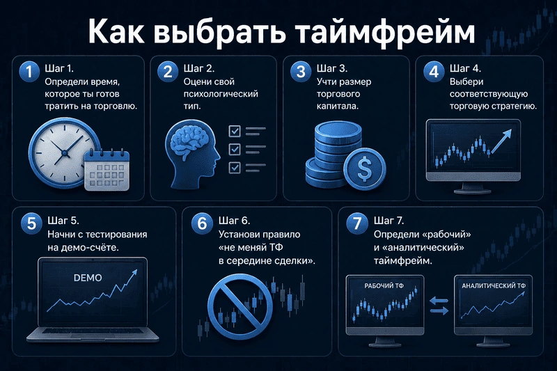 Как выбрать таймфрейм