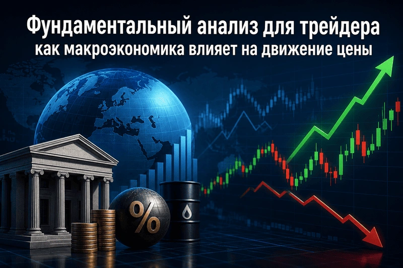 Фундаментальный анализ для трейдера: как макроэкономика влияет на движение цены