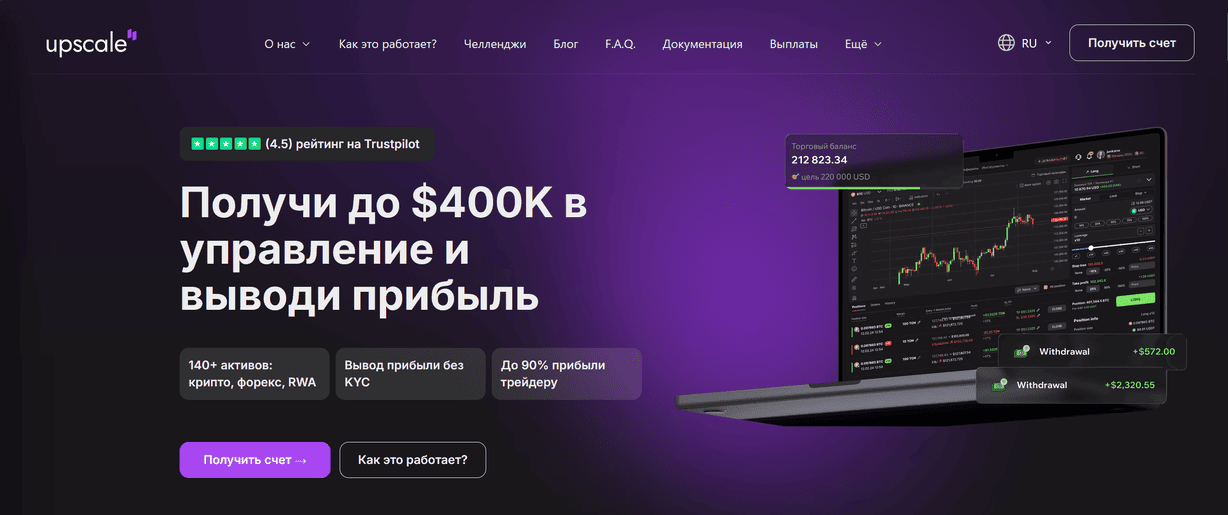 Upscale проп